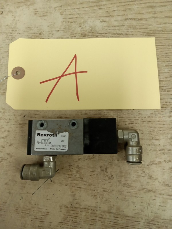 Rexroth 0820 212 002 Air Valve 457 9180 (A)