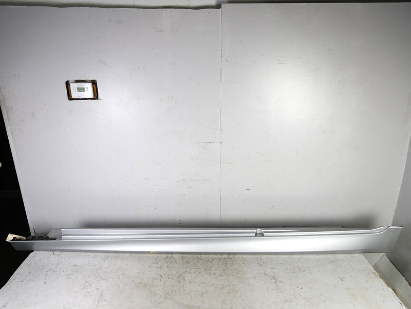 11-16 BMW F10 5 Series LEFT M-SPORT Skirt Rocker Panel & Brackets Silver 354