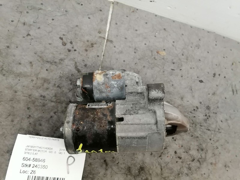 Starter Motor Fits 12-22 MAZDA 3 1443816