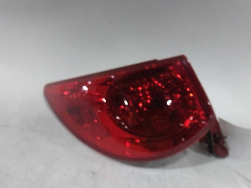 Used Left Tail Light Assembly fits: 2012 Chevrolet Traverse quarter panel mounte