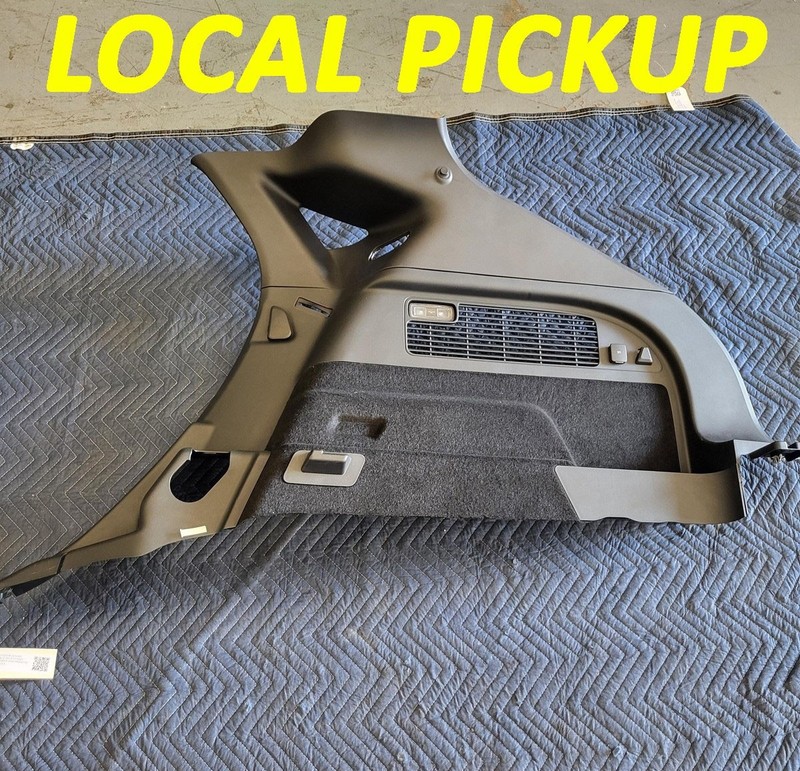 Used Oem Ford Right Rear Quarter Lower Upper Trim Panel 2021-2025 Mustang Mach-E