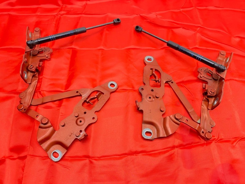 BMW F06 F10 F12 5/6 Series Left & Right Hood Bonnet Hinge Shock Support Set OEM✅