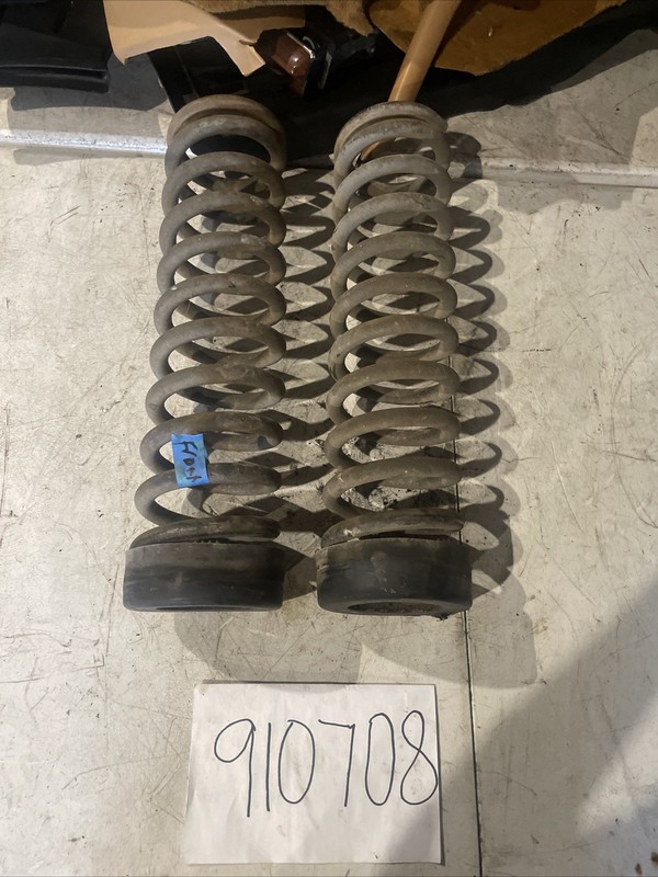 86-91 Mercedes W126 300SEL 420SEL Front Right & Left Side Shock Coil Spring Set