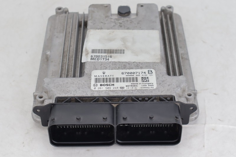 ✅ 2014-2017 MASERATI GHIBLI 3.0L RWD A/T ENGINE COMPUTER MODULE BRAIN BOSCH OEM