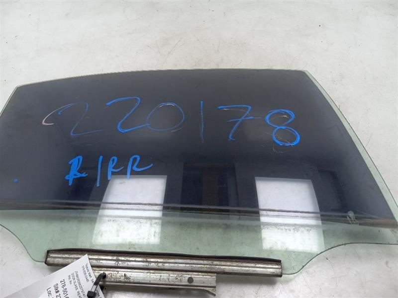 Passenger Right Rear Door Glass Fits 06-13 LEXUS IS250
