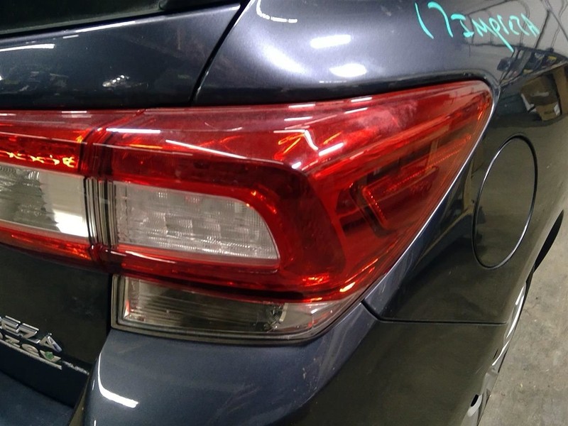 Passenger Tail Light Wagon Quarter Panel Mounted Fits 17-19 IMPREZA 1753289