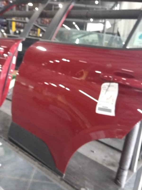 2023 Hyundai Venue Left Rear Door Red Small Dent 31000 Miles OEM Part