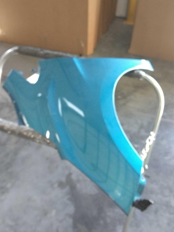 2020 Chevrolet Spark Left Fender Blue 593286 38k Miles Used Auto Part
