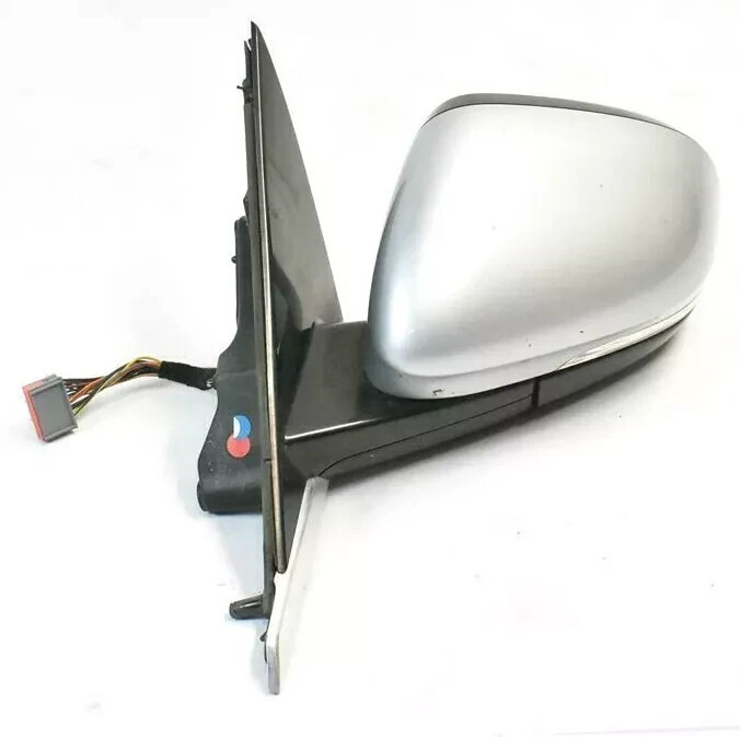 10-15 Jaguar XF XFR X250 Front Left Driver Side Rear View Door Mirror Silver OEM