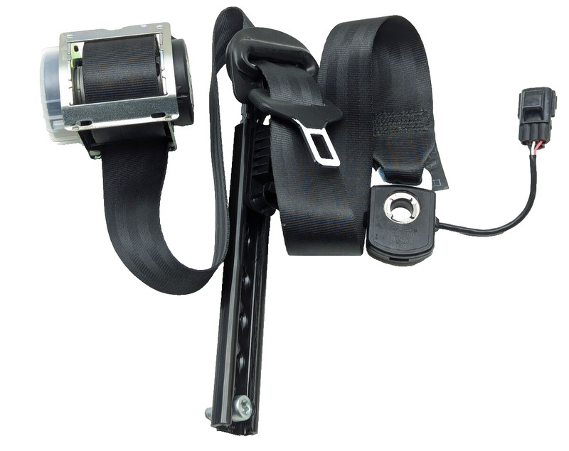 07-16 Range Rover Sport L320 HSE Front Right Passenger Side Seat Belt Black OEM