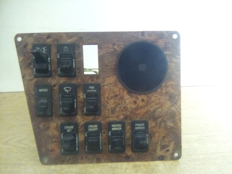 1998 International 9200 Dash Switch Panel