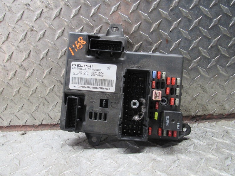 2010 CHEVROLET MALIBU INTERIOR FUSE BOX P/N 20941534