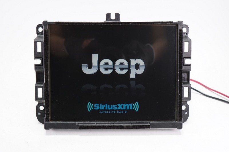 JEEP CHEROKEE GRAND CHEROKEE Information Display Screen w/ Code OEM 2016