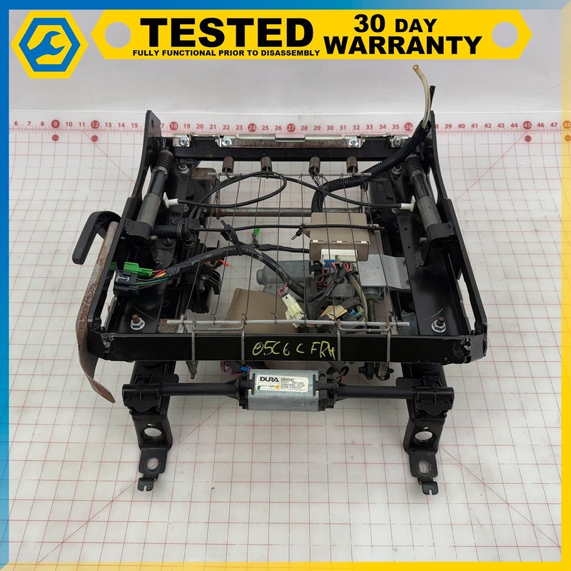 05-13 CHEVROLET CORVETTE C6 FRONT RIGHT PASSENGER SIDE SEAT FRAME ASSEMBLY OEM
