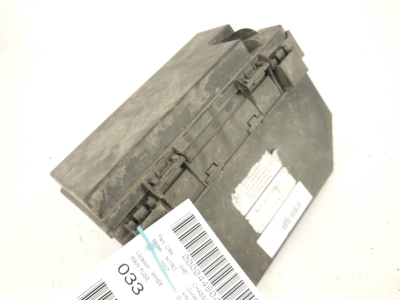2007 Dodge Nitro Multifunction Integrated Power Cabin Relay Fuse Box OEM