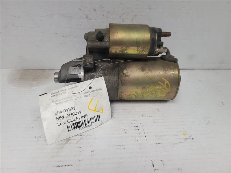 Starter Motor Thru 10/20/08 Fits 05-09 CROWN VICTORIA 496708