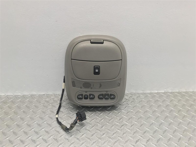02-04 CHEVY TRAILBLAZER ROOF CONSOLE w/INFO CENTER W/O SUNROOF OEM 89022829