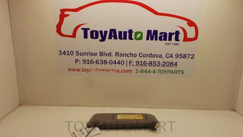 Driver Left Sun Visor Illuminated Fits 01-06 LEXUS GS300 37535
