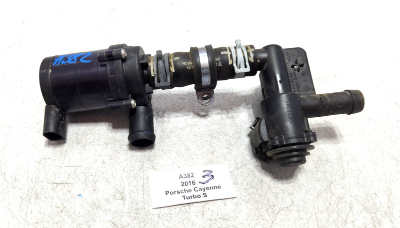 ✅ 11-18 OEM Porsche Cayenne Turbo 958 Auxiliary Coolant Water Pump Heater Valve