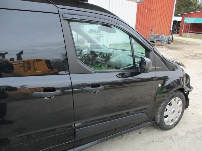 2019-2023 Ford Transit Connect Right Passenger Front Door With Molding Black