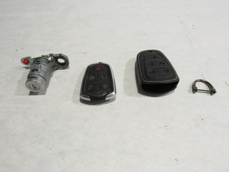 16-20 Cadillac CT6 2017 3.0L Smart Key Keyless Lock Cylinder Cover Set 4 PCS ;:O
