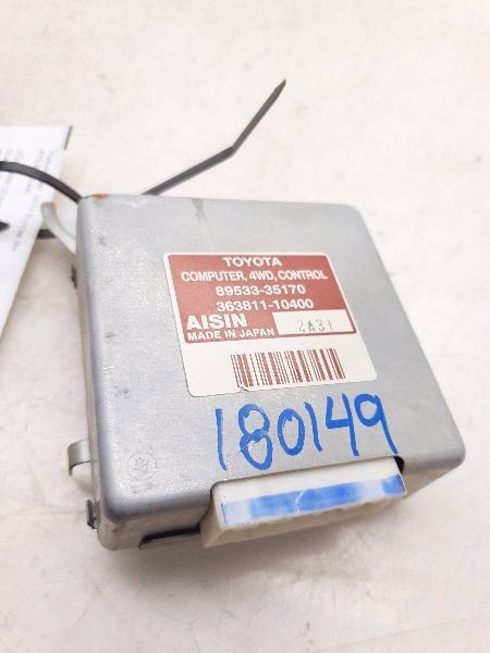 01-02 TOYOTA 4 RUNNER CHASSIS ECM (4X4 MODULE) CONTROL MODULE ASSEMBLY