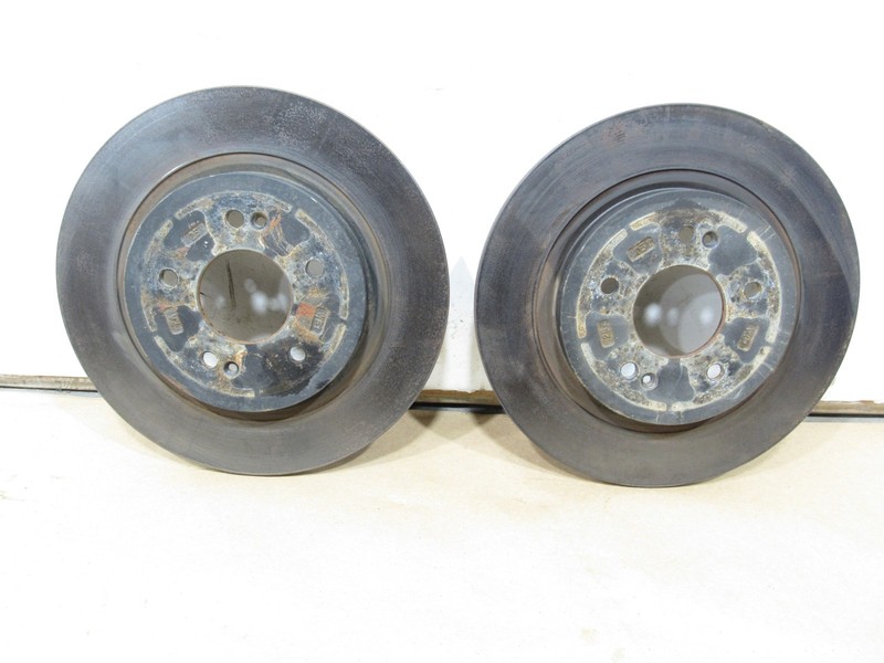 20-25 Kia Telluride SX 2022 3.8L FWD Rear Left Right Brake Disc Rotor Set 2 |