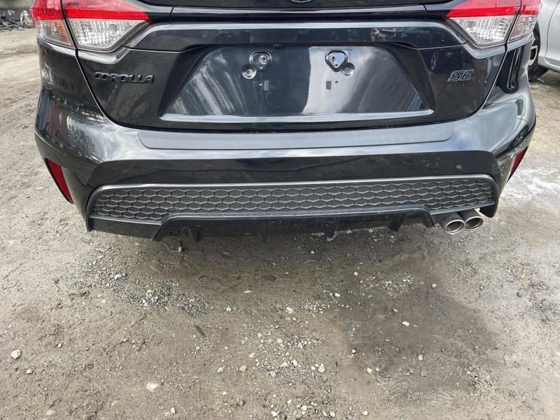 2020-24 TOYOTA COROLLA REAR BUMPER COVER SCRATCHED BLACK PC:209 FWD 42K SE 63711