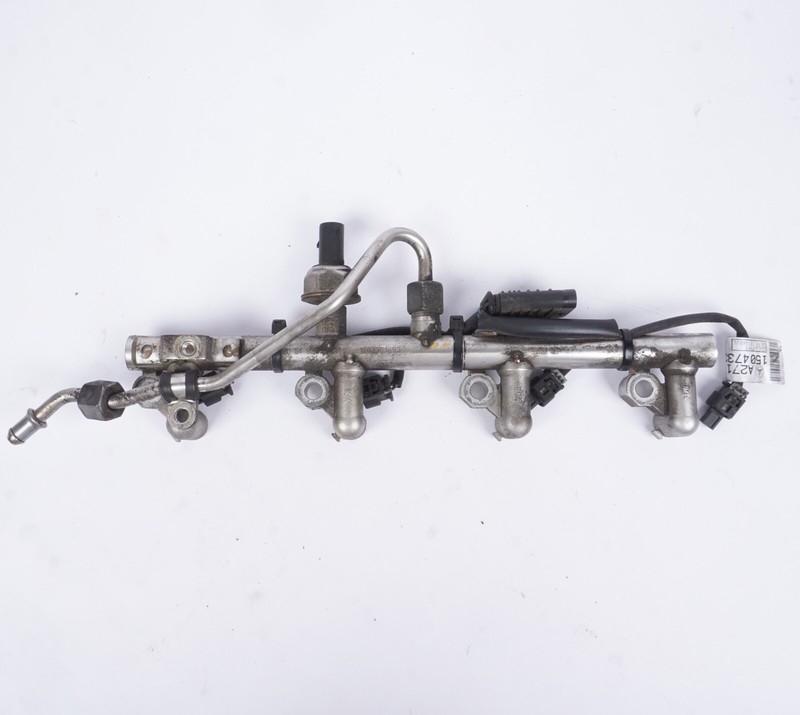 12-15 MERCEDES W204 C250 1.8L M271 ENGINE FUEL INJECTOR RAIL LINE 2710705495 OEM