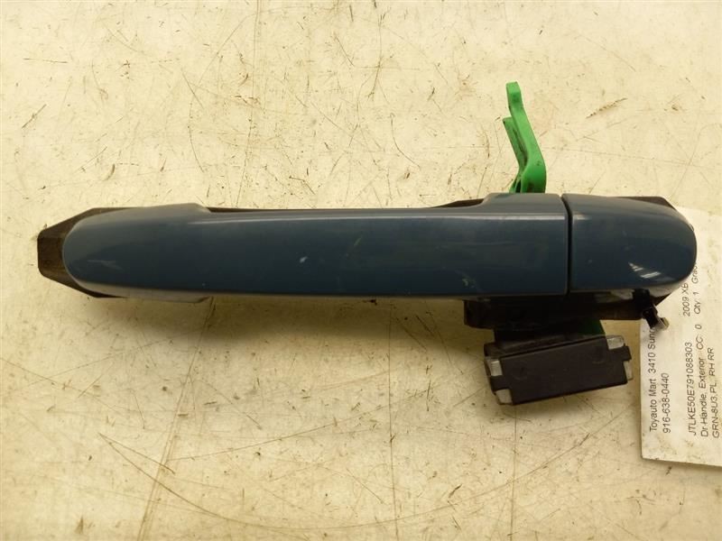 08-15 SCION XB REAR PASSENGER RIGHT EXTERIOR DOOR HANDLE