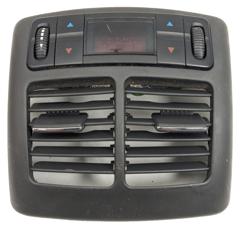 03-11 Mercedes W211 E550 CLS550 Rear AC Climate Control Switch Vent Trim OEM