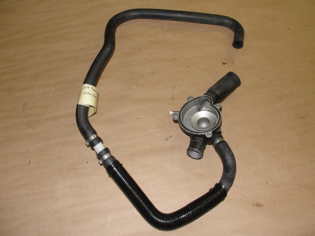 04 POLARIS MSX 110 TURBO WATER PUMP HOUSING WITH HOSES HOSE LINE LINES