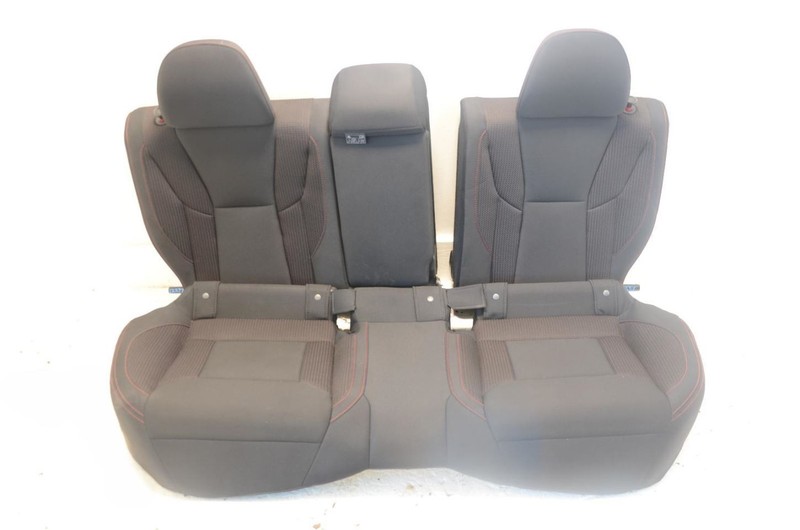 22-23 WRX Black 2nd Row Cloth Rear Seat Set