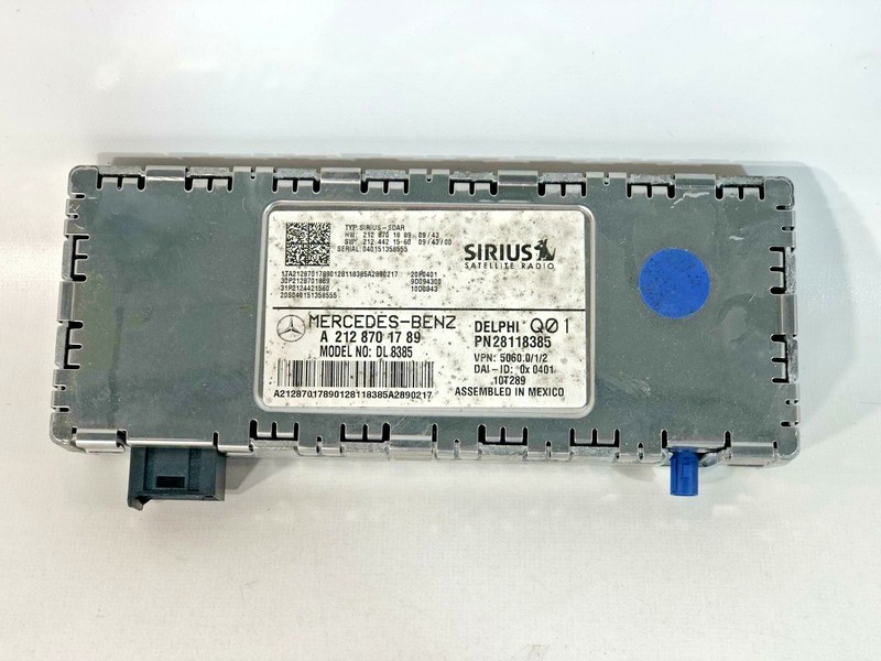 2008-2011 MERCEDES W204 C300 C300 SIRIUS SATELLITE RADIO RECEIVER XM MODULE OEM