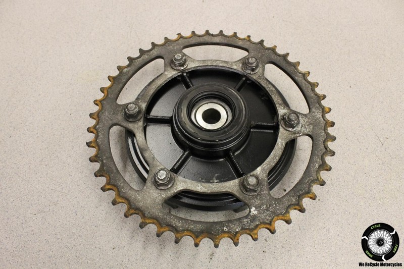 2013 Yamaha FZ6R REAR BACK SPROCKET DRIVE HUB FZ 6 R 13