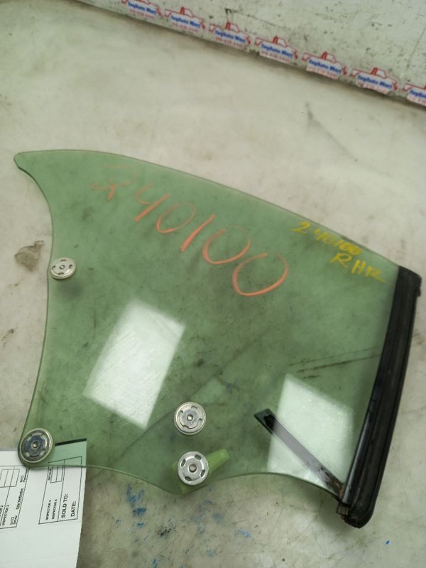10-15 LEXUS IS350 PASSENGER RIGHT QUARTER GLASS