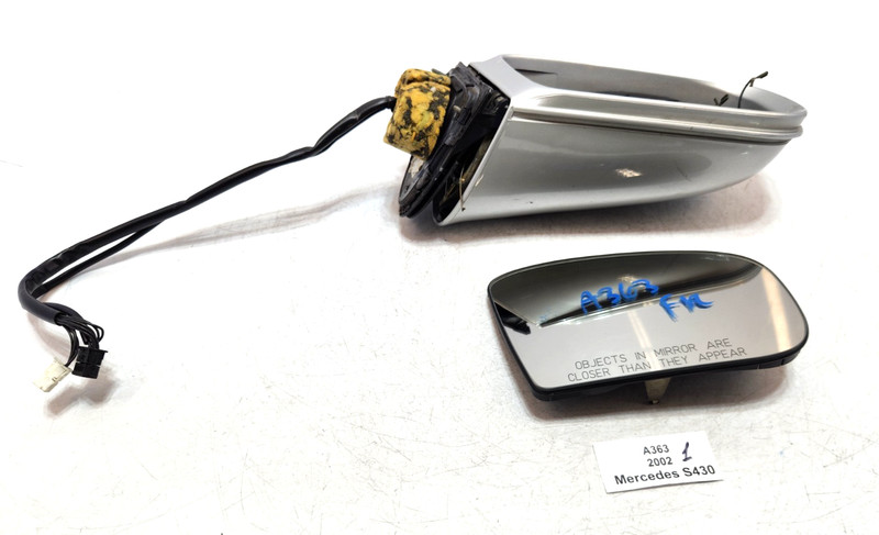 ✅ 00-02 OEM Mercedes W220 S430 Right Passenger Side Rear View Mirror Silver*