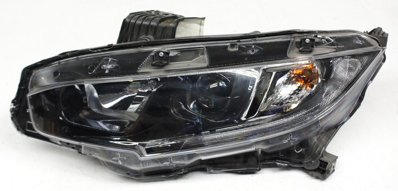 OEM Left Driver Side Halogen Headlamp For Honda Civic Coupe, Sedan 33150-TBA-A31