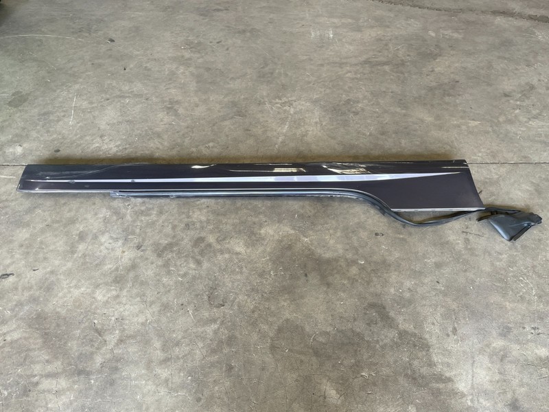 07-09 Jaguar XK Right Pass Side Skirt Rocker Panel Molding Trim Gray 1593 OEM