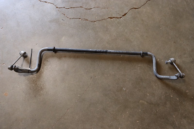 2010-2016 PORSCHE PANAMERA FRONT AIR SUSPENSION ANTI ROLL SWAY BAR W/ LINKS OEM