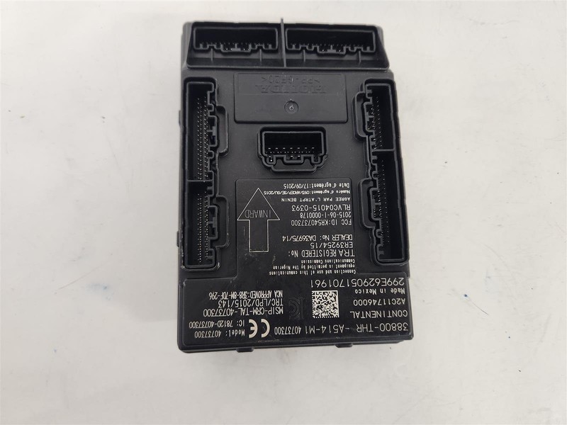 2018-2020 Honda Odyssey Body Control Module Computer Bcm 38800-Thr-A51 Touring