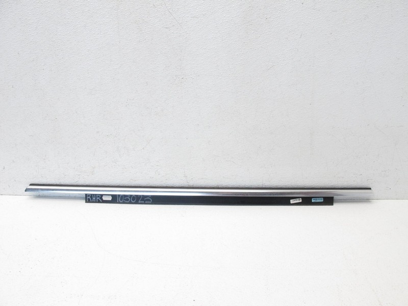 12-18 AUDI C7 A6 S6 EXTERIOR DOOR TRIM BELT MOLDING REAR RIGHT OEM 103023
