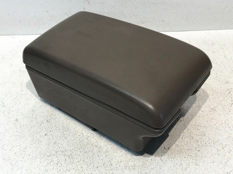 1996-00 Nissan Pathfinder Center Console Lid Armrest Assembly Brown Leather OEM