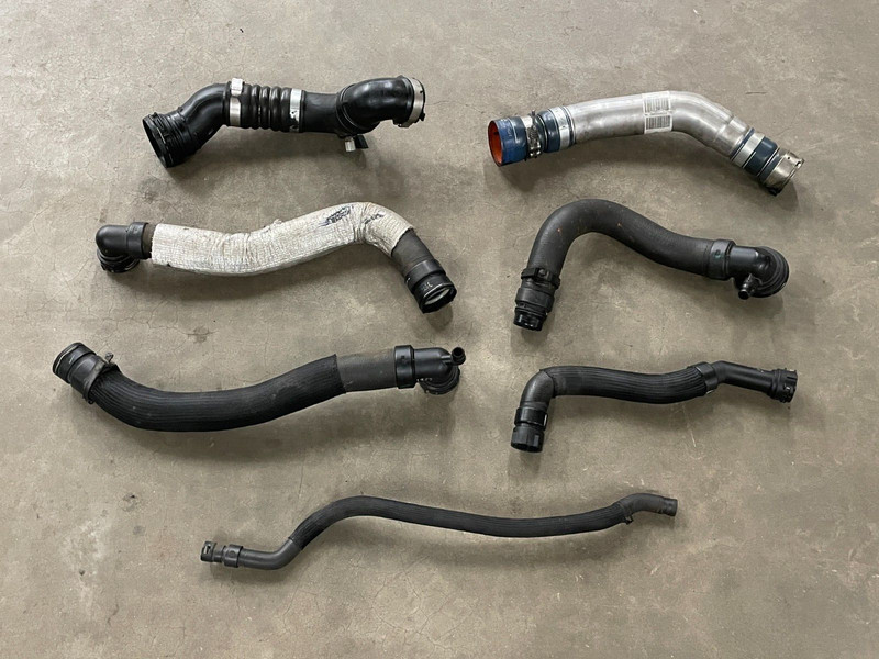 2012-2016 Ford F250 Diesel 6.7L Intercooler Turbo Hose Duct Pipe Set 1518 OEM