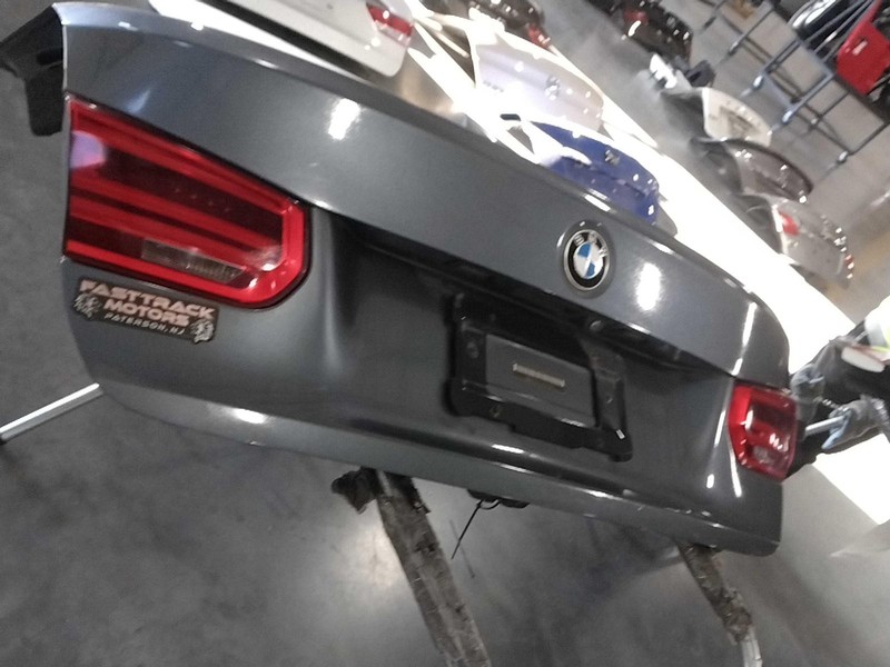 2018 BMW 320I Deck Lid Trunk Lid Grey OEM Good Condition No Rust 24130