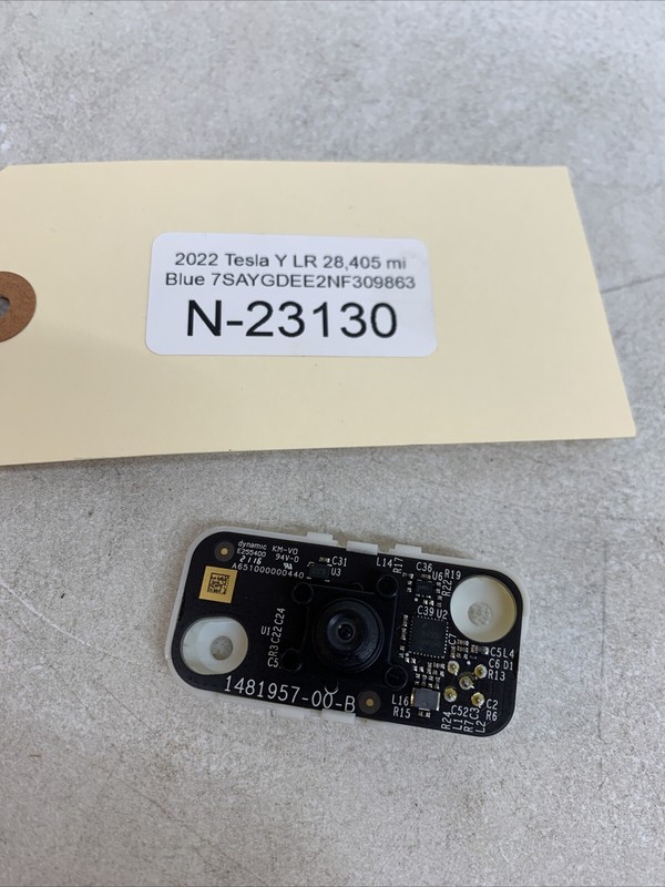 ⚡️17-23 TESLA MODEL 3 Y FRONT INTERIOR REAR VIEW MIRROR SECURITY CAMERA 23130 B3