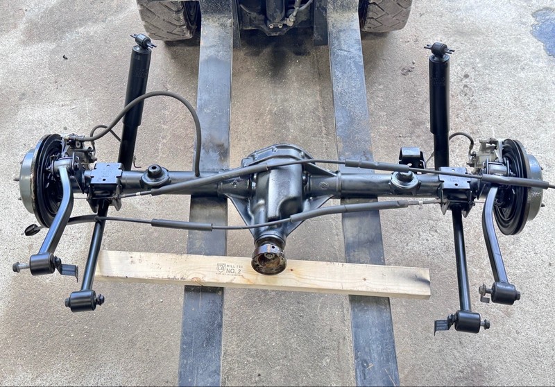 ✅ 2016-18 JEEP WRANGLER OEM REAR COMPLETE AXLE ASSY 3.21 ANTI-SPIN LIM. SLIP 82K