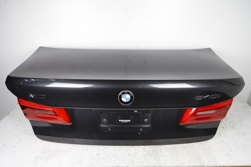 17-20 BMW 530i 540i G30 Rear Trunk Lid Hatch Assembly W/ Camera Graphite A90