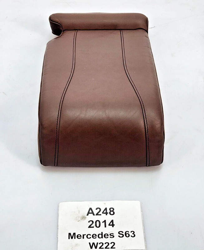 ✅ 14-17 OEM Mercedes W222 S63 AMG Rear Center Middle Lower Seat Cushion Leather