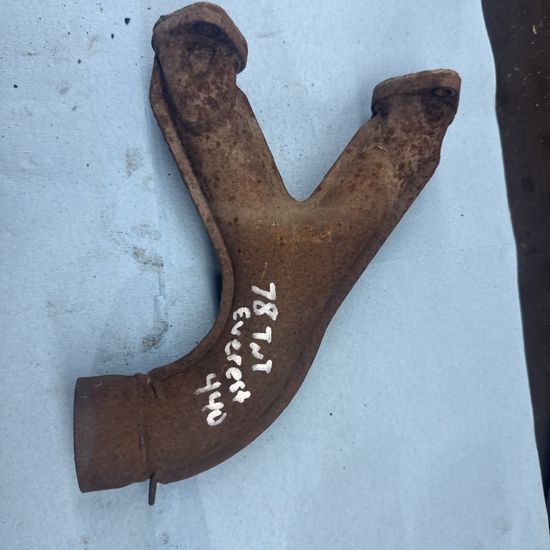 1974 - 1978 ski-doo TNT Everest 440 Fan Vintage Snowmobile Exhaust Y Pipe